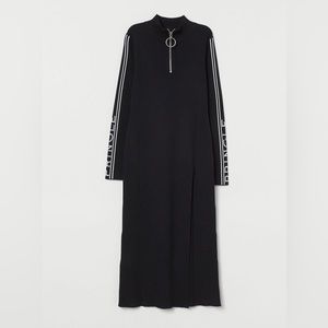 H &M - PRINGLE - Fitted, black dress.